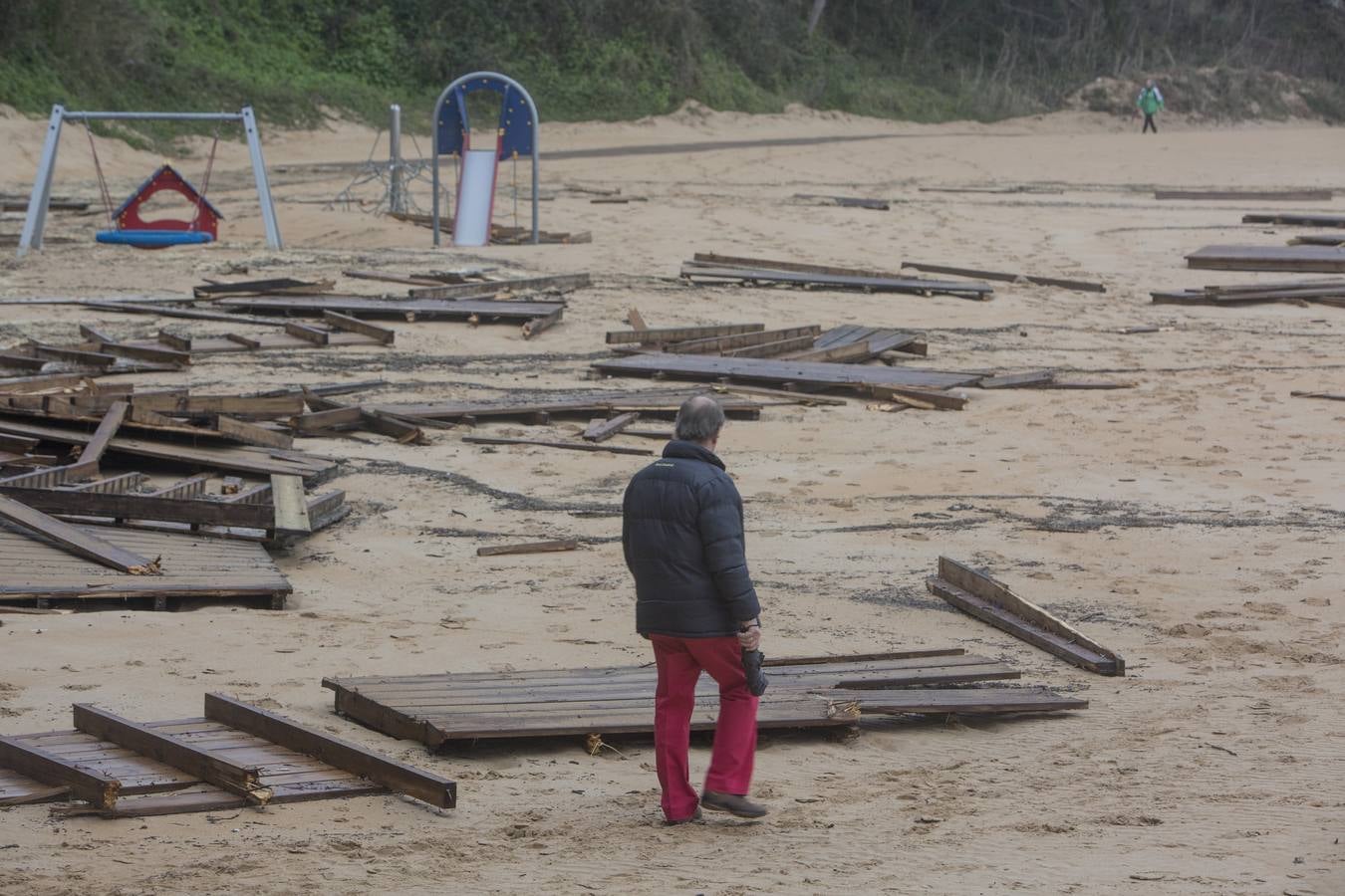 Santander se despierta tras el temporal