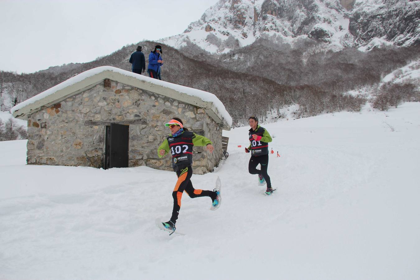 Campeonato de España de Raquetas de Nieve en Fuente Dé