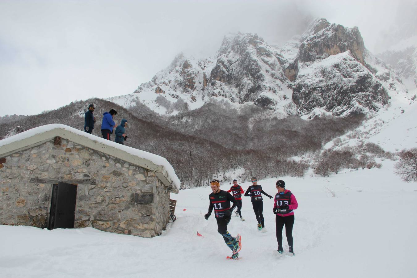 Campeonato de España de Raquetas de Nieve en Fuente Dé