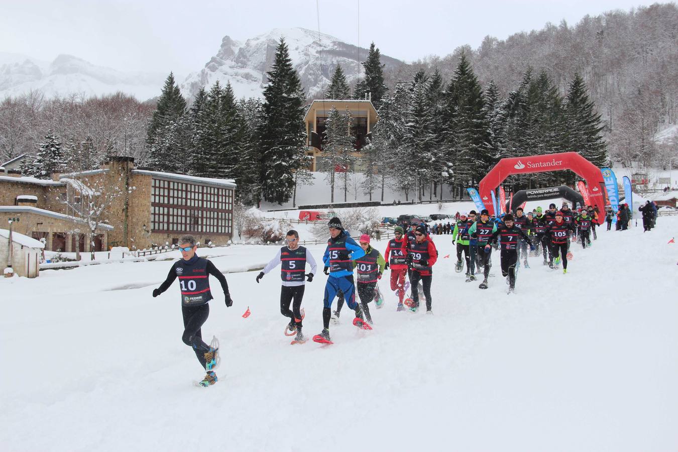 Campeonato de España de Raquetas de Nieve en Fuente Dé