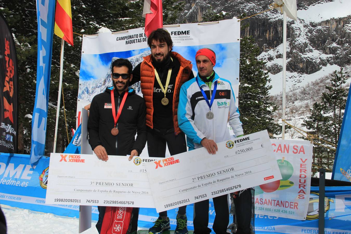 Campeonato de España de Raquetas de Nieve en Fuente Dé