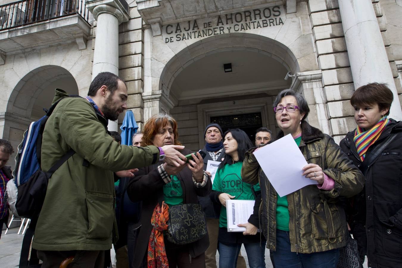 La PAH contra Liberbank