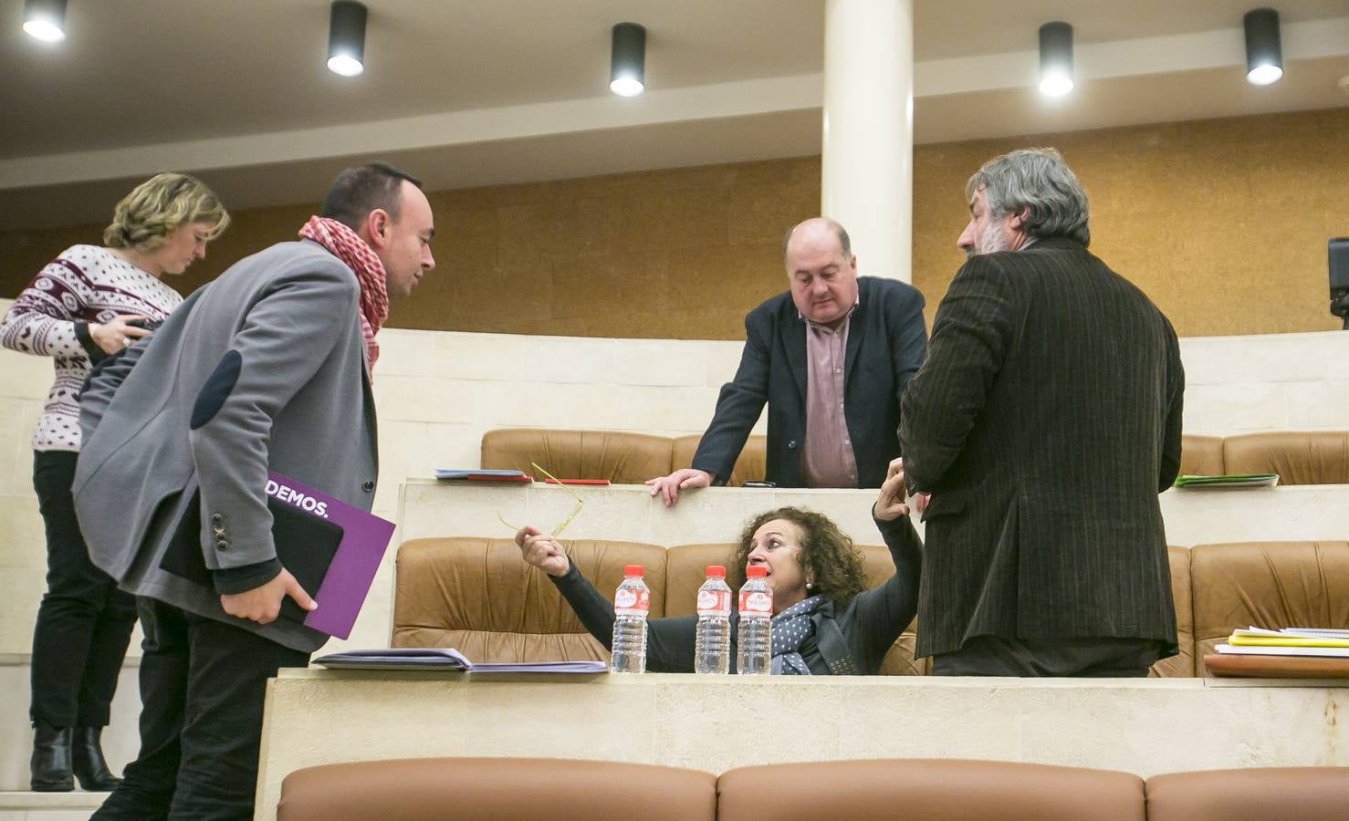 El Parlamento reconoce el lábaro aunque sin consenso