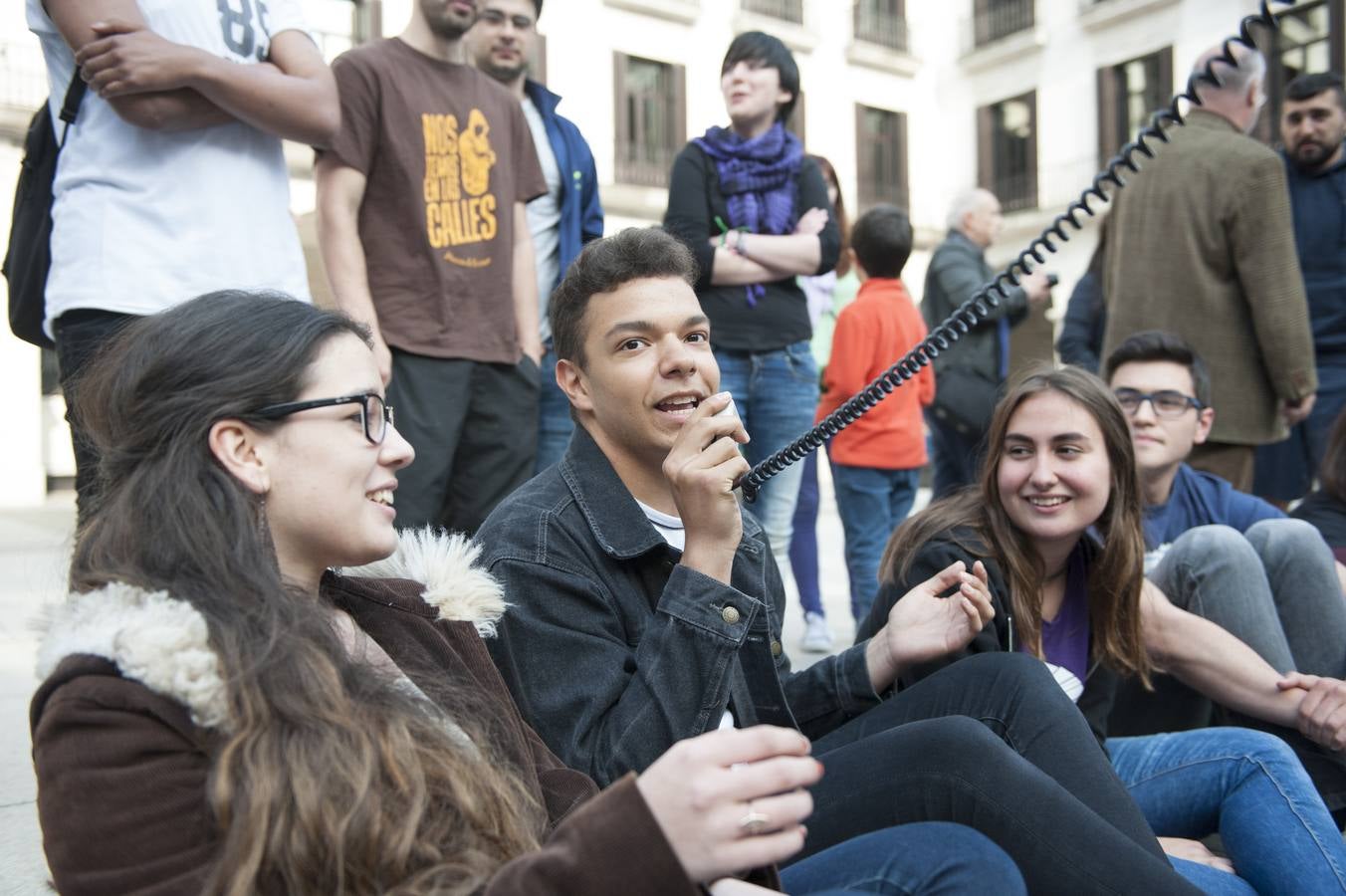 La porticada vuelve a gritar &#039;¡Sí se puede!&#039;