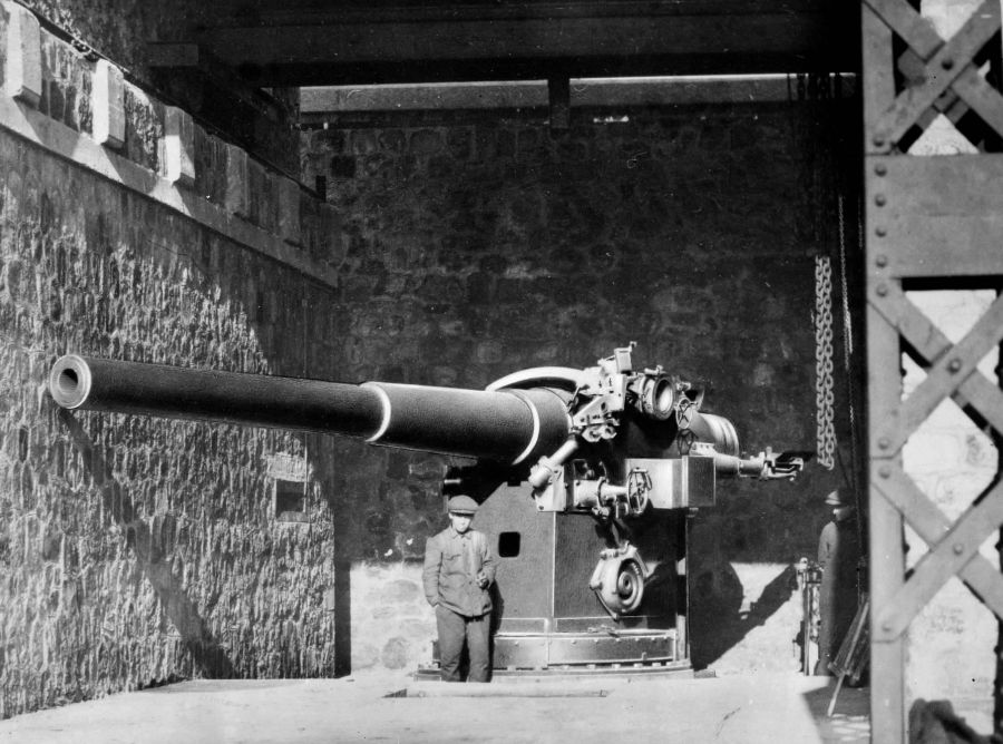 Una de las piezas de armamento producidas por La Naval.