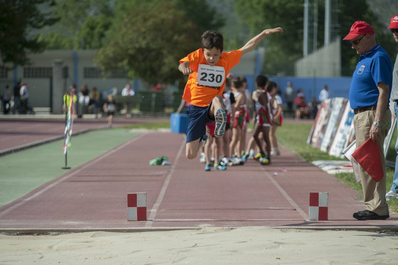 La Liga Escolar de atletismo