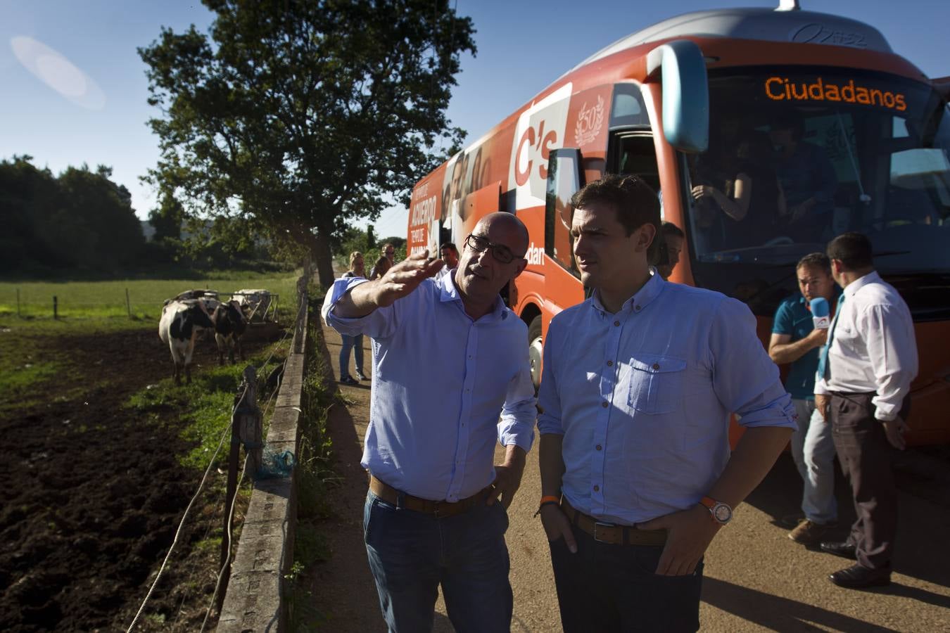 Albert Rivera, en Revilla de Camargo