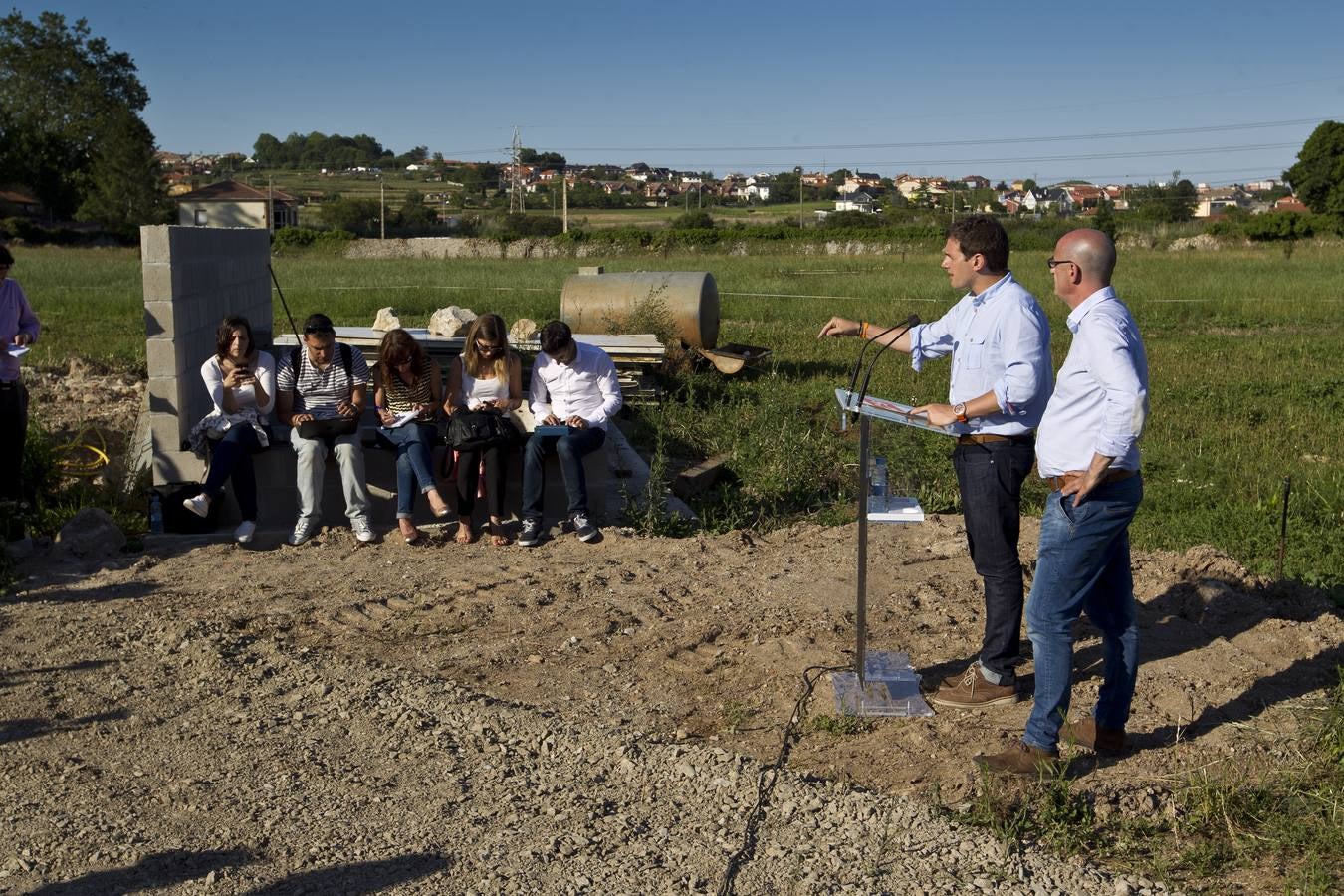 Albert Rivera, en Revilla de Camargo