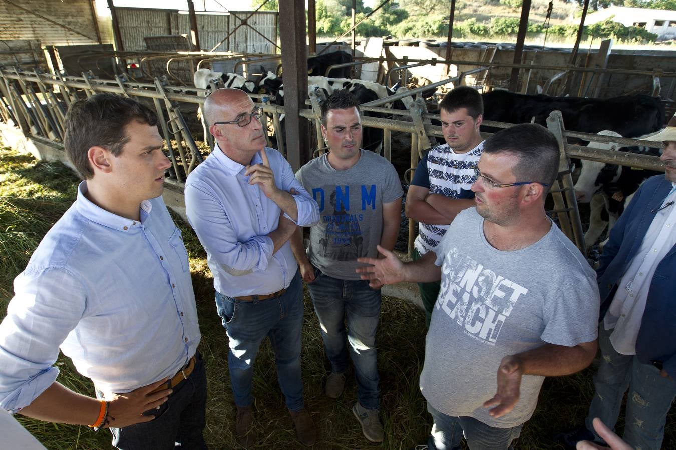 Albert Rivera, en Revilla de Camargo