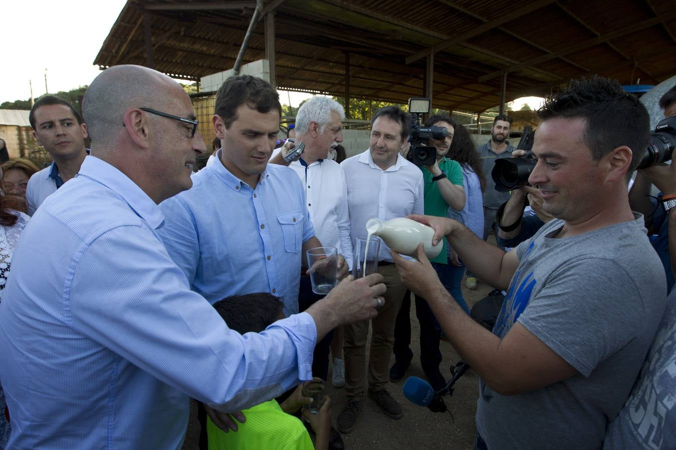 Albert Rivera, en Revilla de Camargo