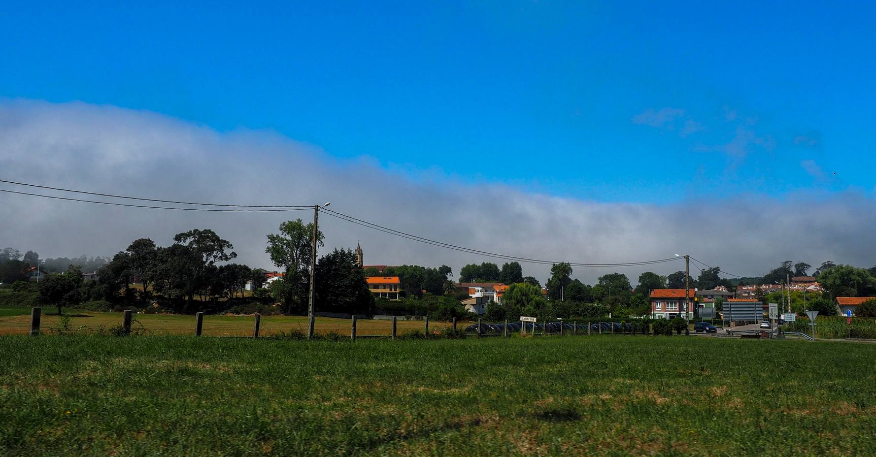 Niebla intensa en las playas