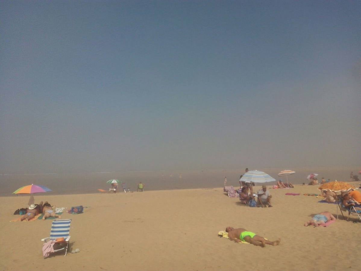 Niebla intensa en las playas