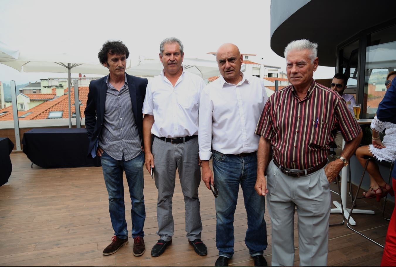 Serafín Castillo, Pedro Barreda, Carlos Salcines y Fernando de Andrés.