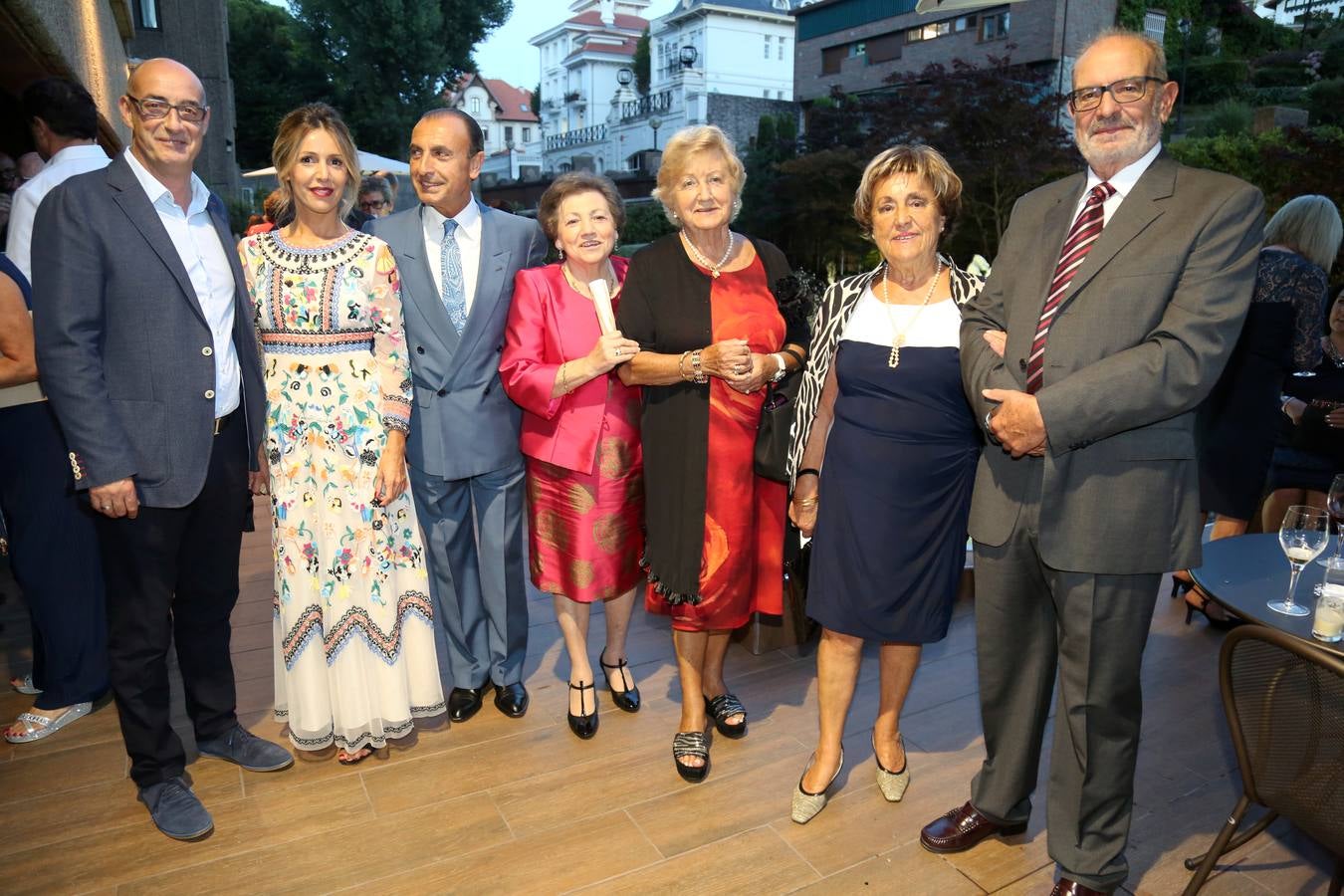 Félix Álvarez, Ana Helguera, Santi Varela, Marisa Chacón, Begoña Sainz de la Maza, Julia Sánchez y Pedro González Macho.