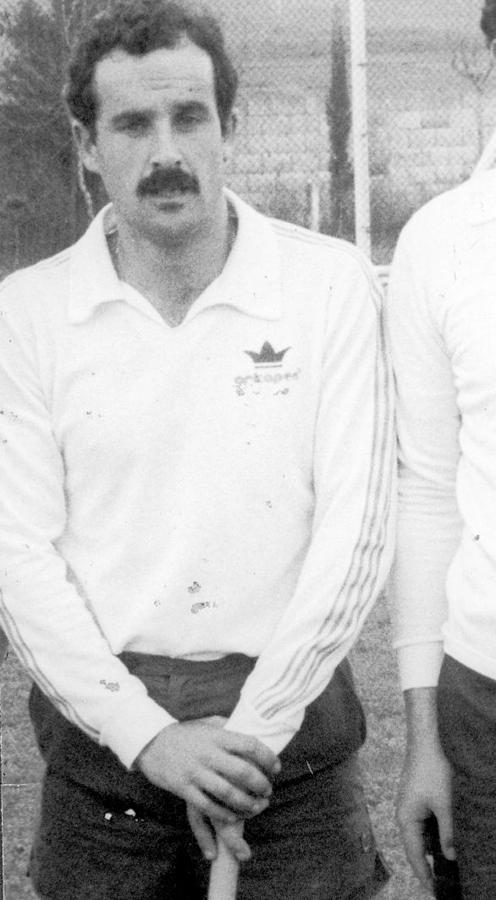 Moscú, 1980. Juan Pellón, medalla de plata en hockey hierba.