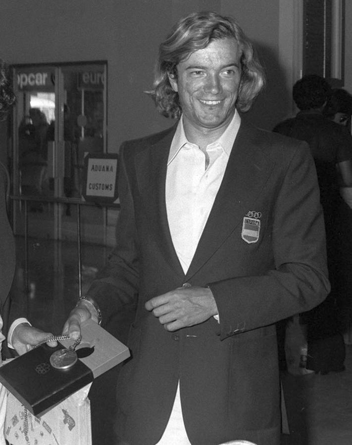 Montreal, 1976. Antonio Gorostegui, medalla de plata en vela.