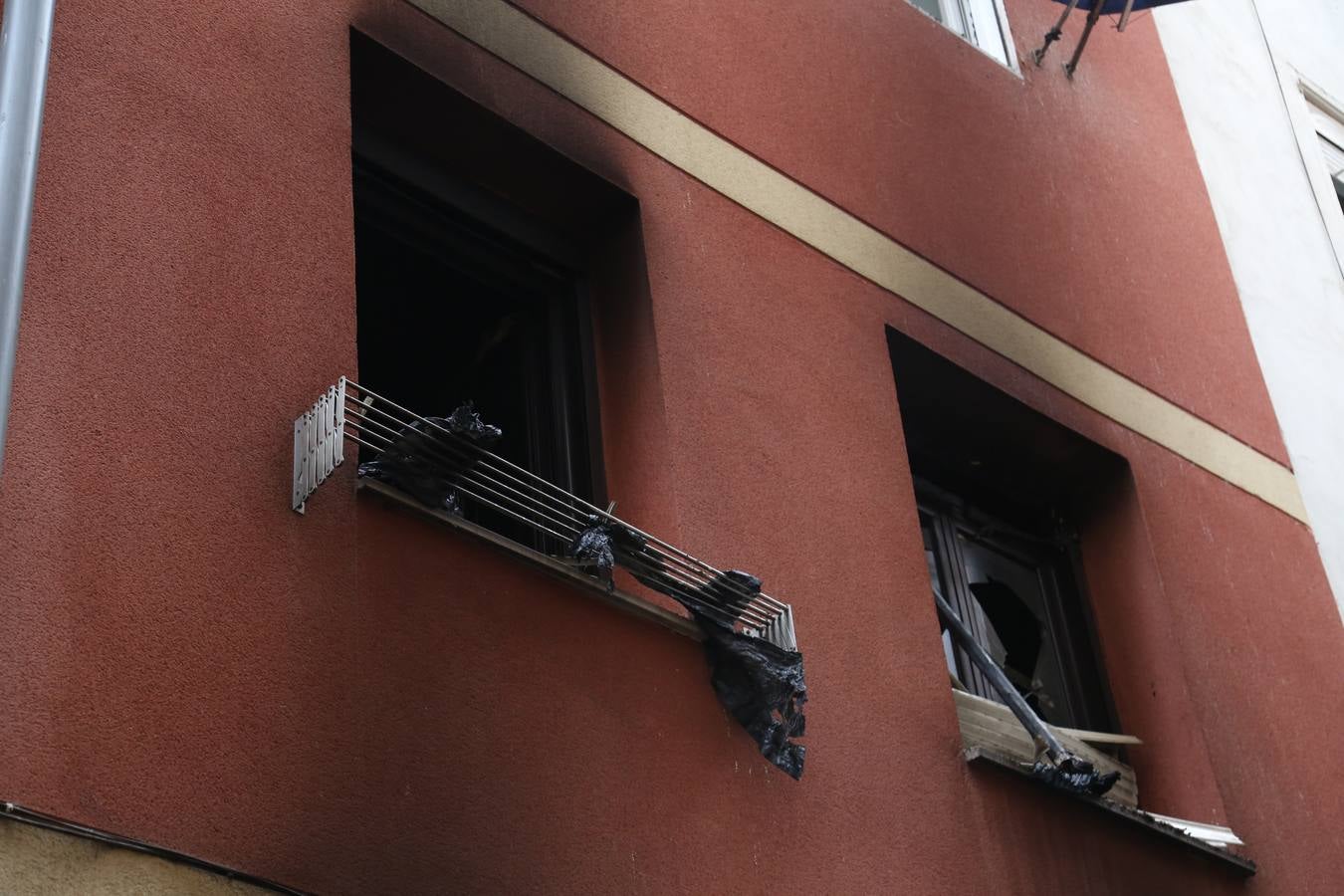 Incendio en la calle Cisneros