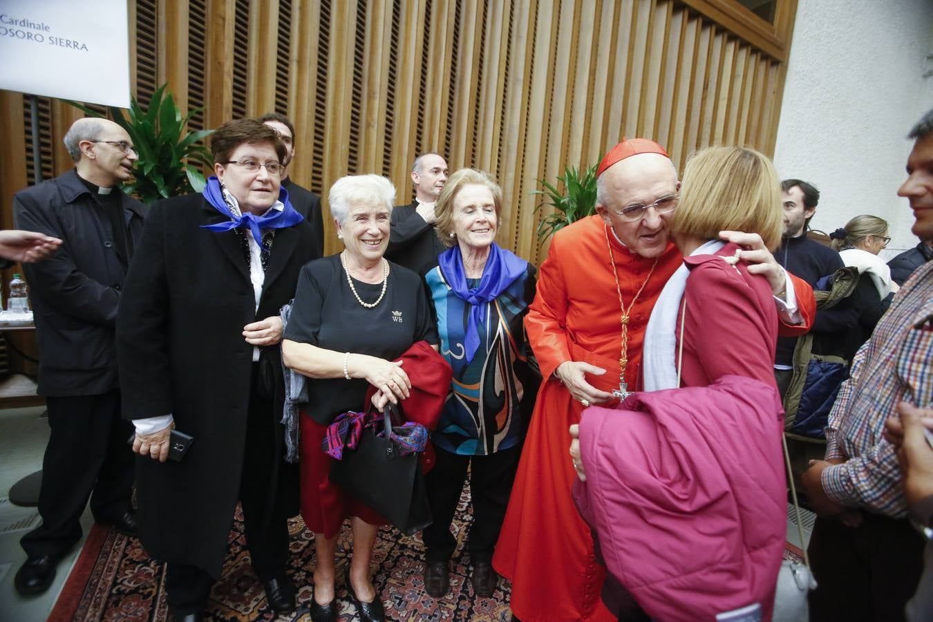 Recepción de Carlos Osoro tras ser investido cardenal