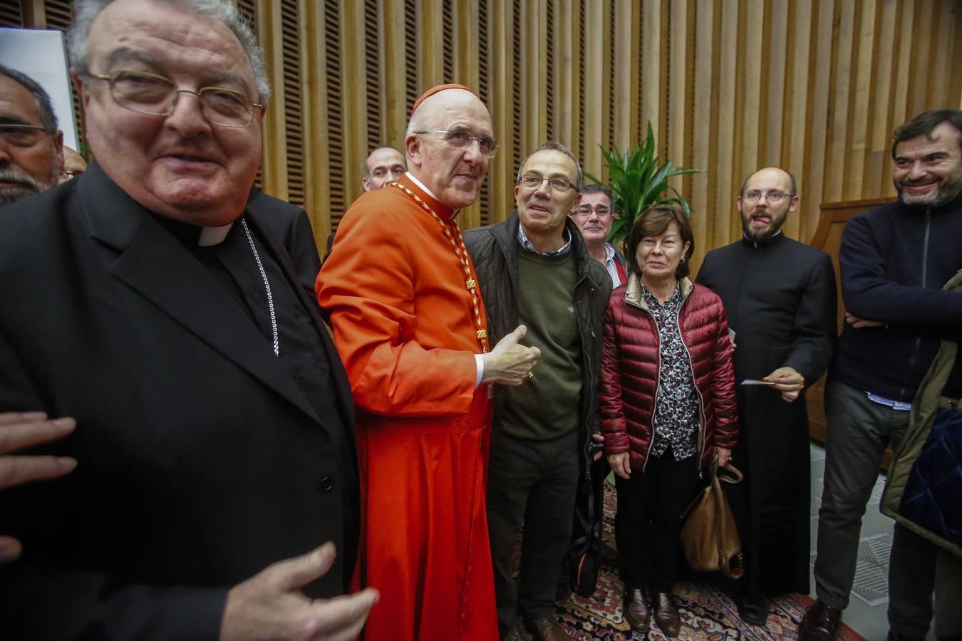 Recepción de Carlos Osoro tras ser investido cardenal