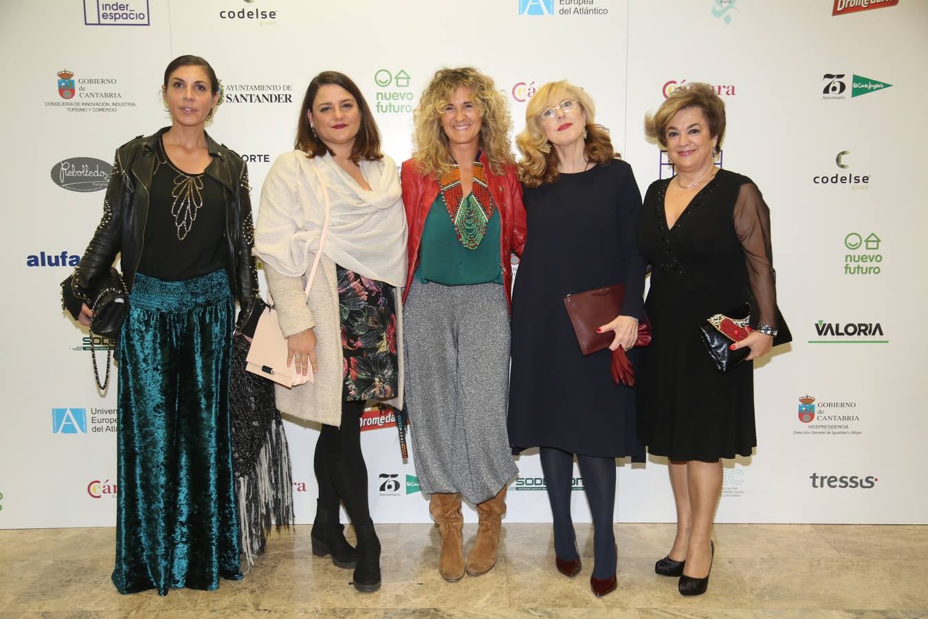 Ana Cuevas, Paula Latry, Mela Revuelta, Montserrat Núñez y Mayte Palazuelos.
