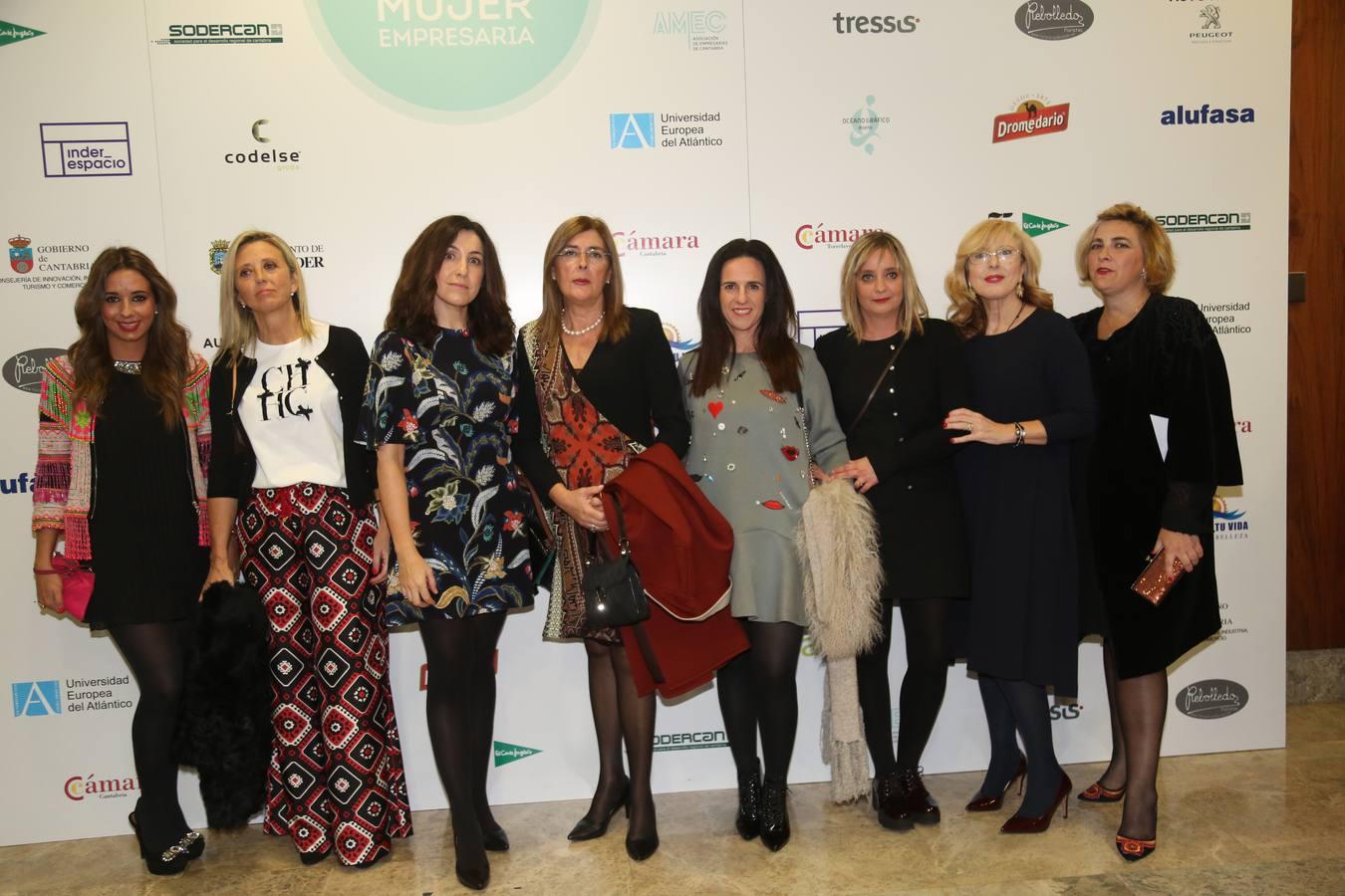 Claudia González, Mamen González, Gema de Palacios, Belén Campos, Marta Martín, Yolanda Pérez, Montserrat Núñez y Patricia Ortiz.
