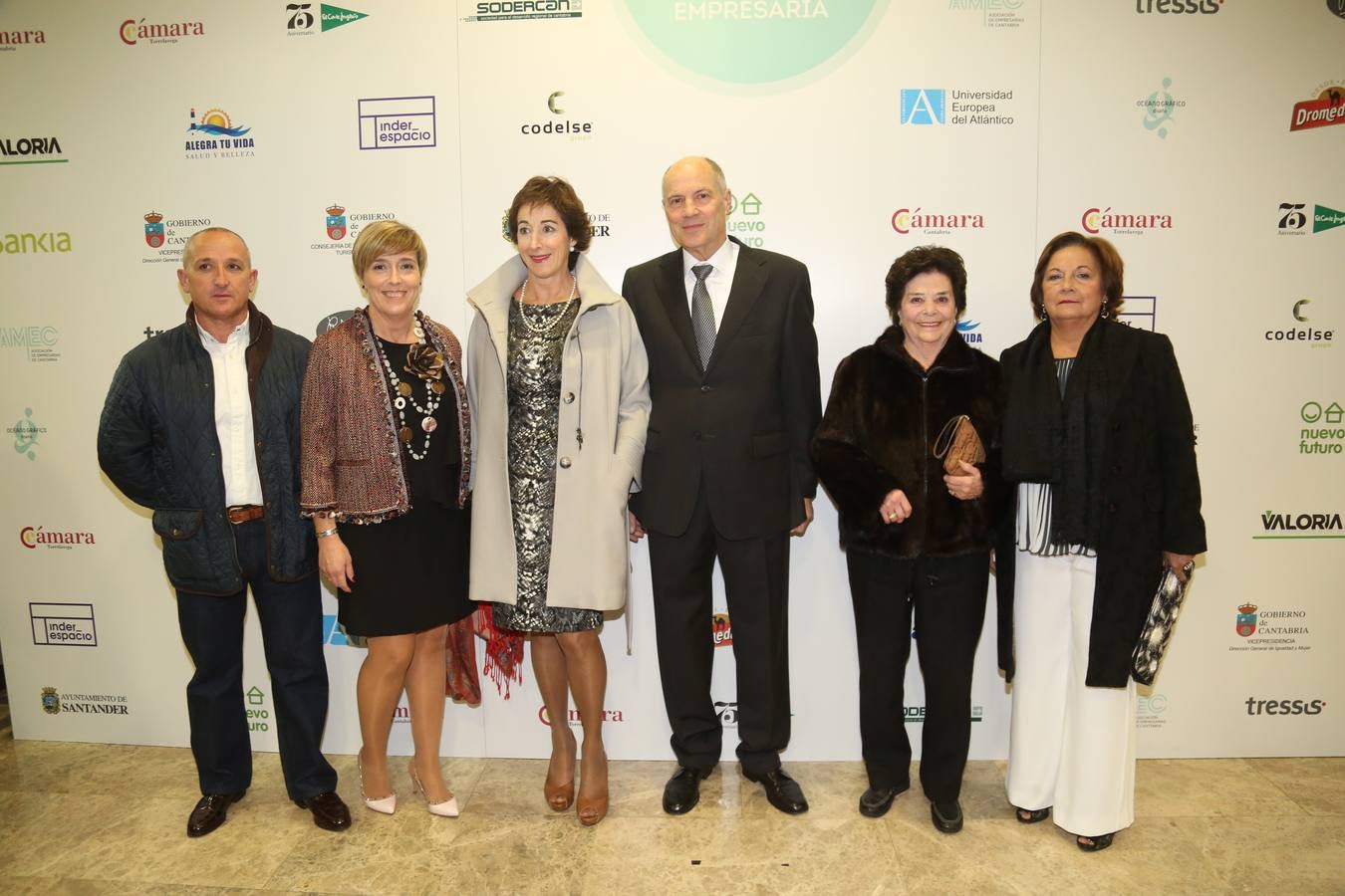 Cándido Martos, Mª Jesús Río, Mª Eugenia Villegas, Ramón Vega, Mª Luisa Cobo y Carmen Rodríguez.