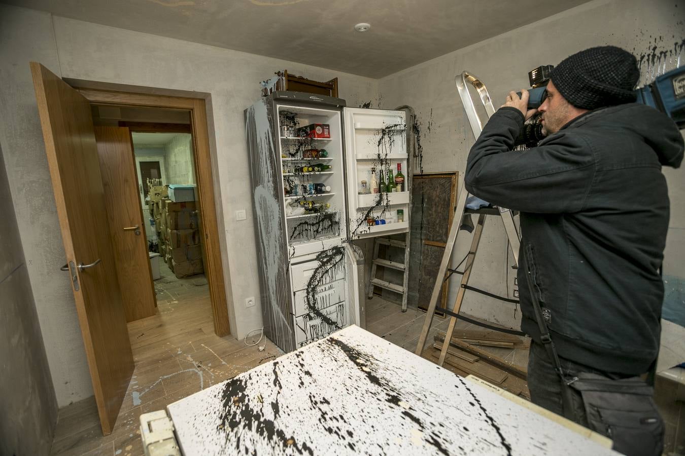 Ataque vandálico a la casa del exalcalde de Corvera de Toranzo