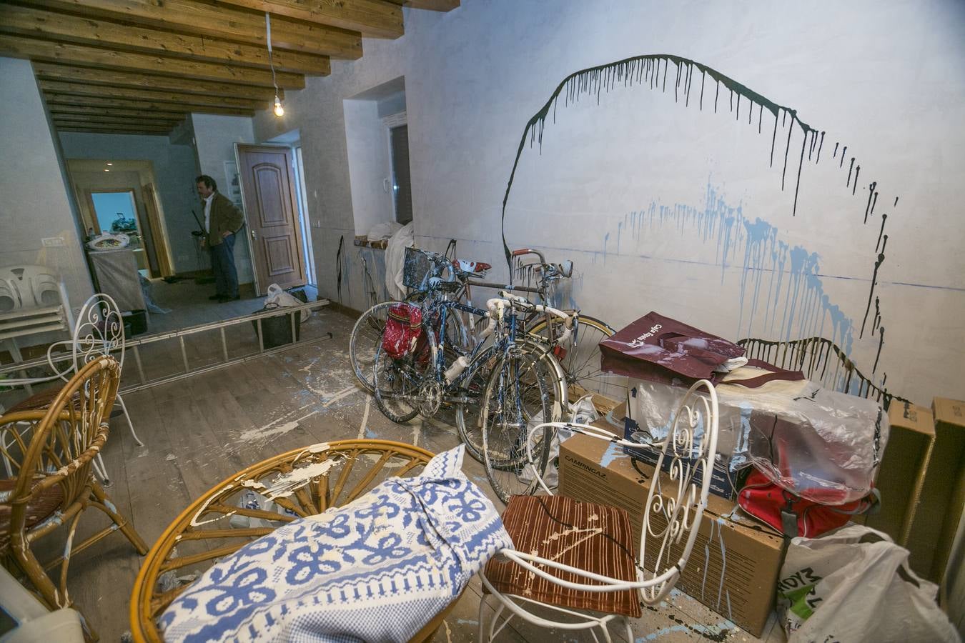 Ataque vandálico a la casa del exalcalde de Corvera de Toranzo