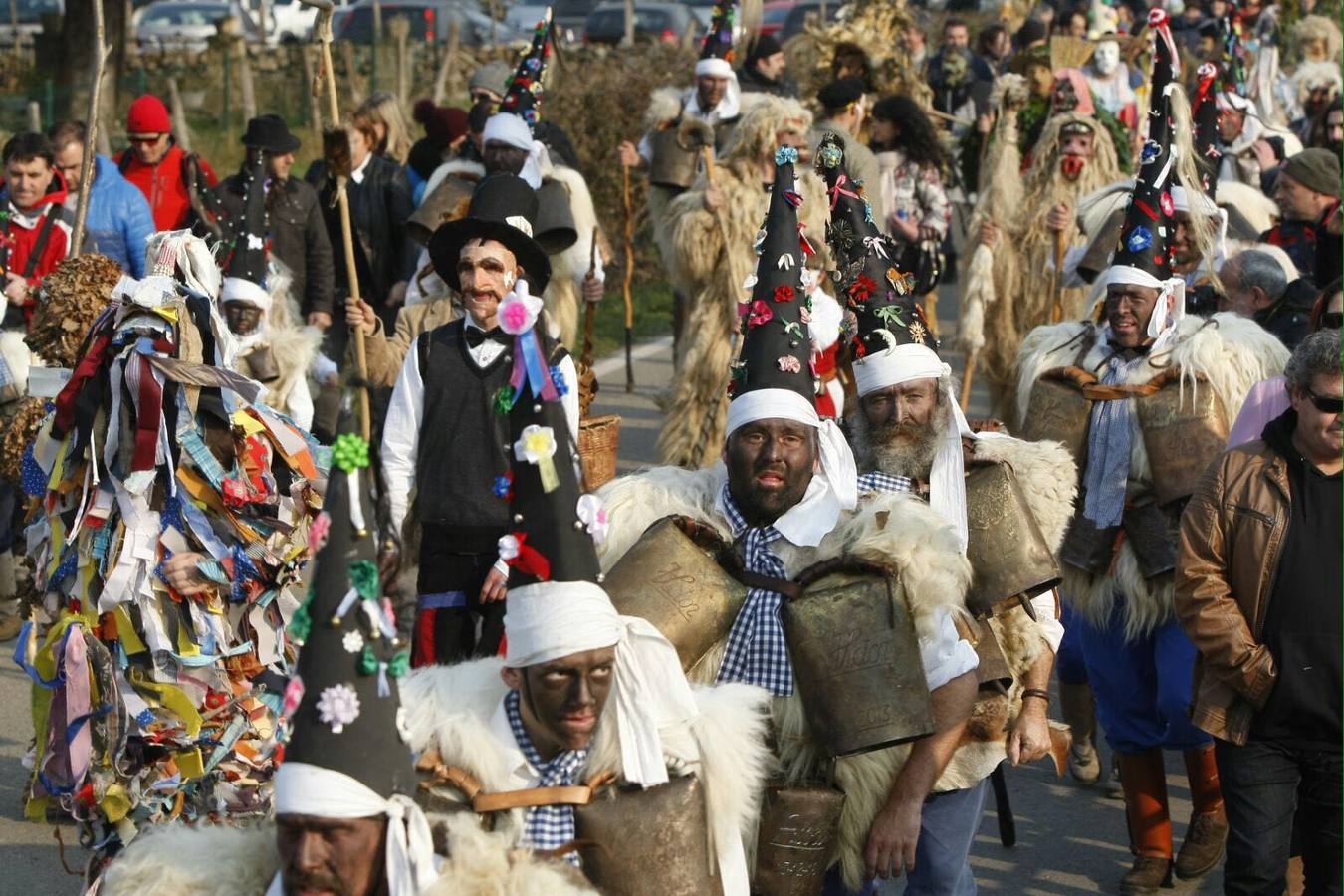 La Vijanera, primera mascarada del año