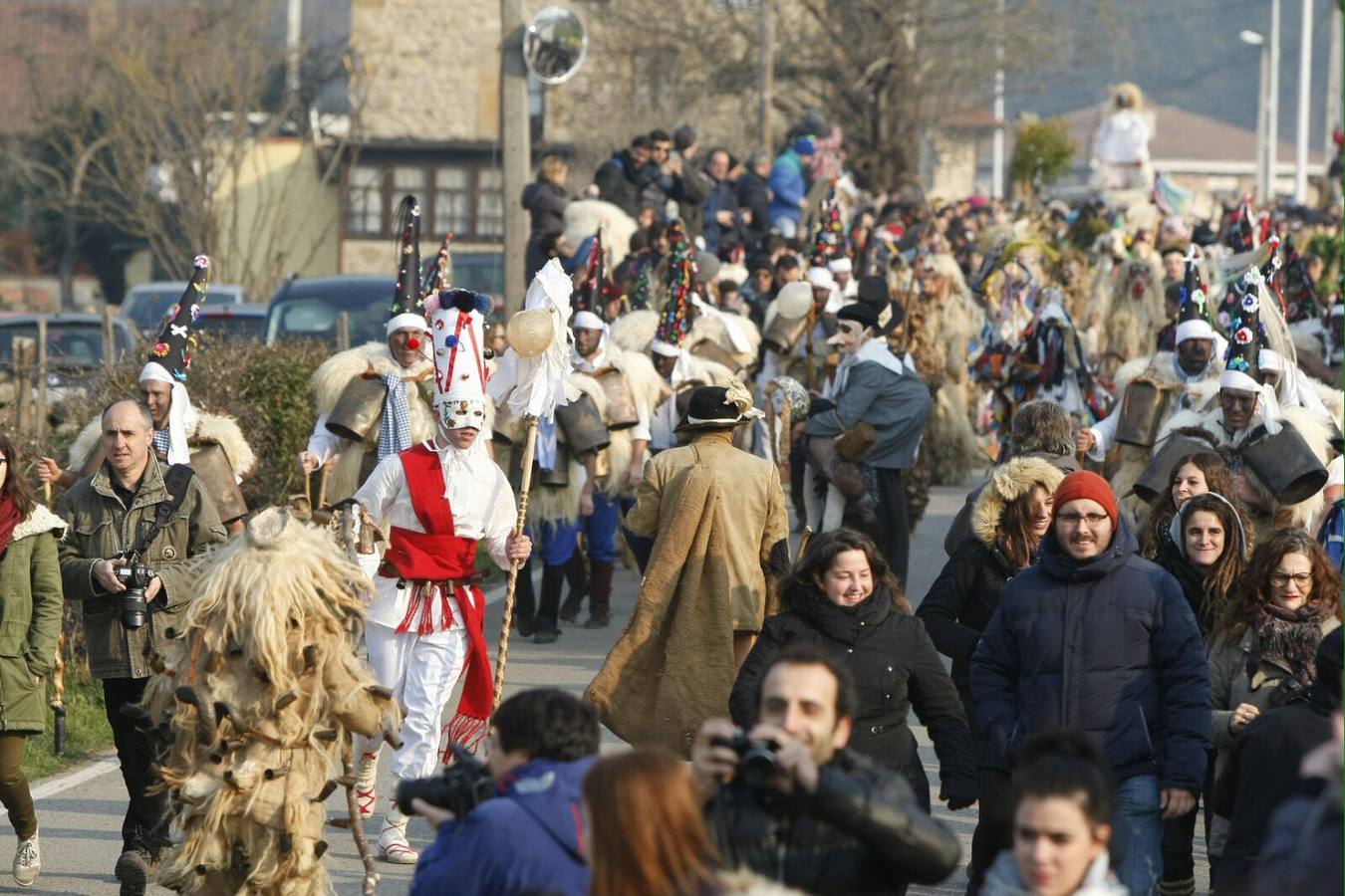 La Vijanera, primera mascarada del año