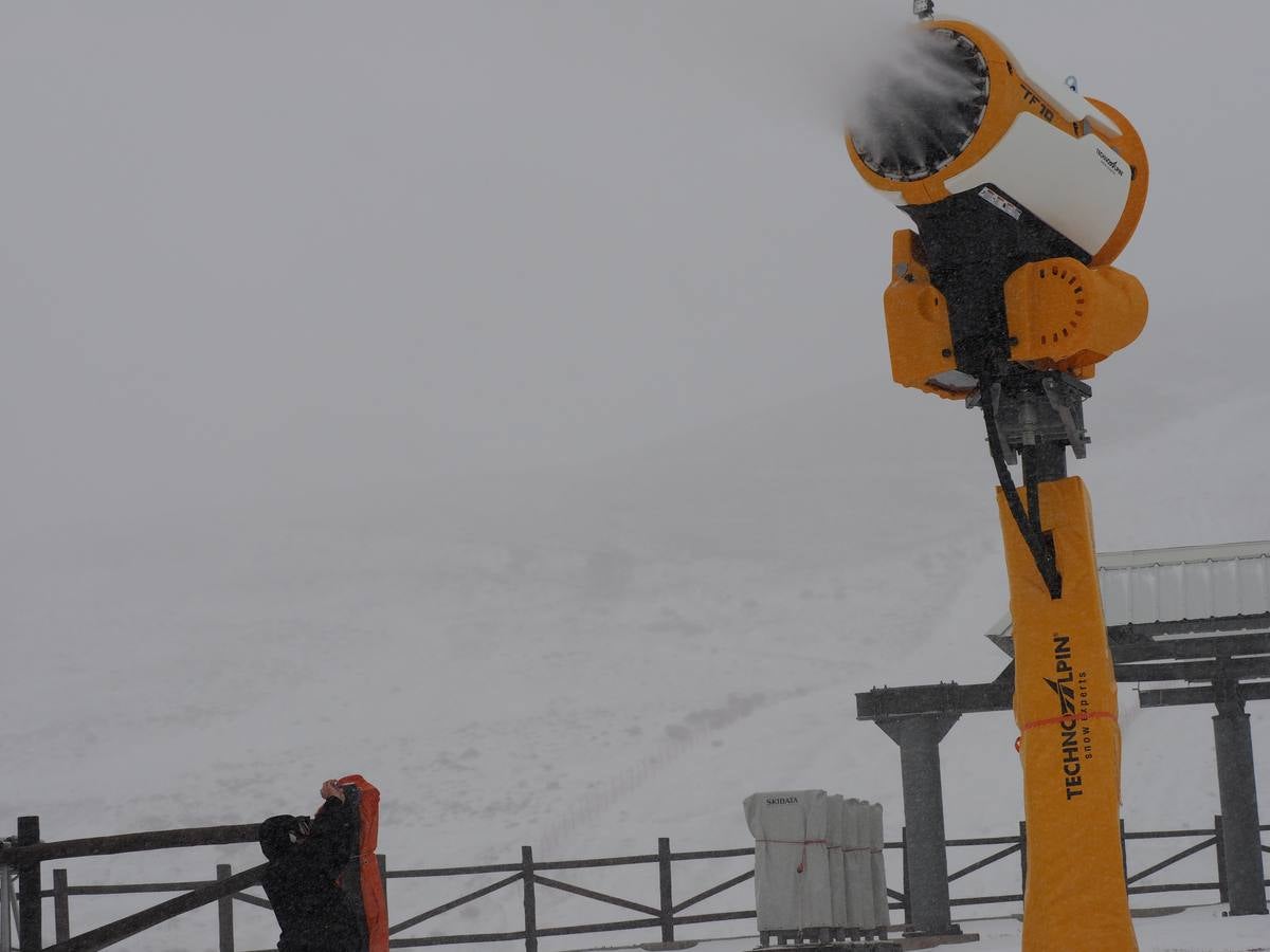 Alto Campoo dispara sus cañones