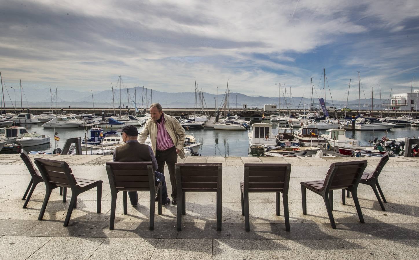 Mirador de bancos en Puertochico.