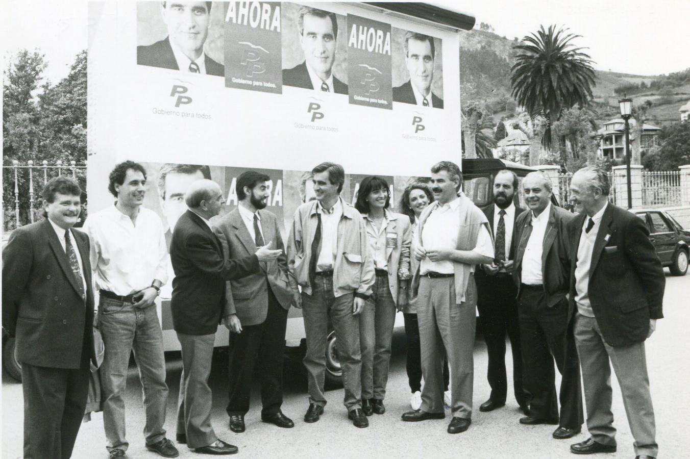 Durante la campaña electoral del año 93