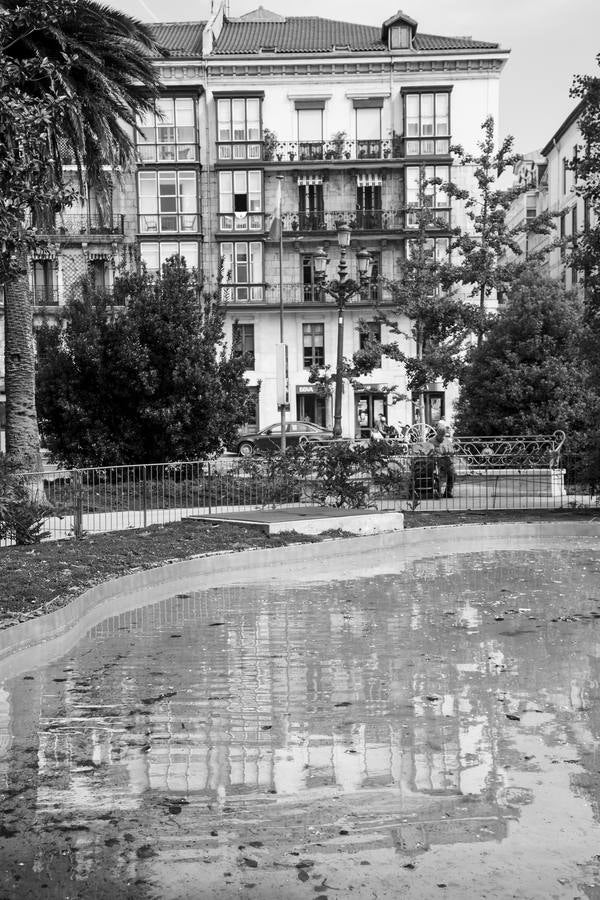 Santander en blanco y negro