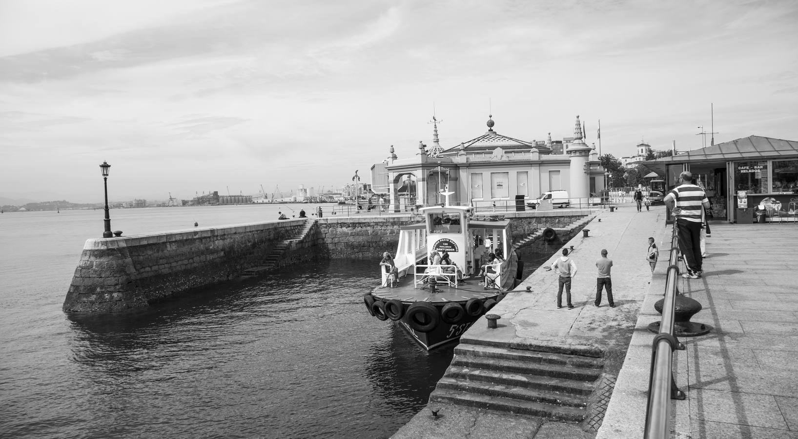 Santander en blanco y negro
