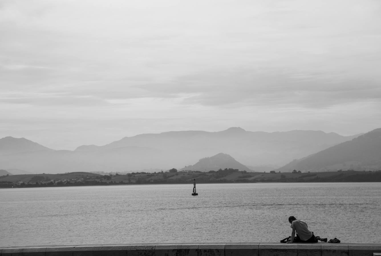 Santander en blanco y negro