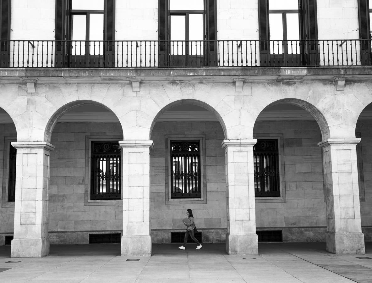 Santander en blanco y negro