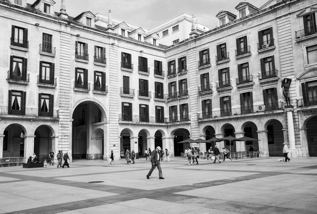 Santander en blanco y negro