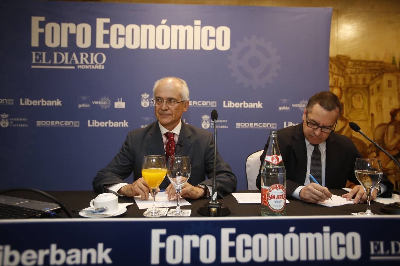 Rafael Pampillón, en el Foro Económico de El Diario Montañés