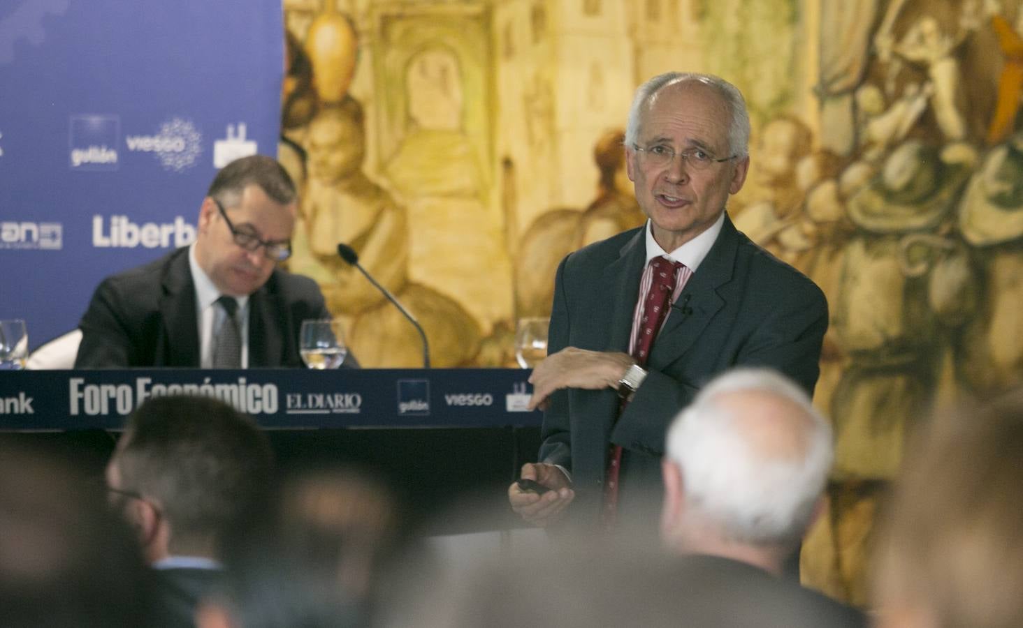 Rafael Pampillón, en el Foro Económico de El Diario Montañés