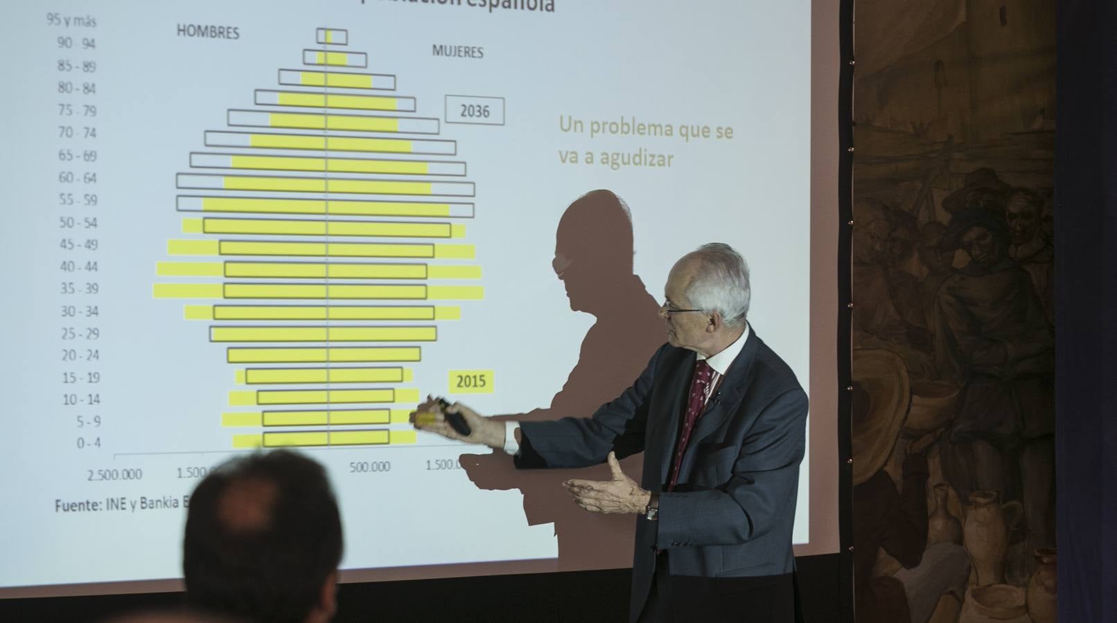 Rafael Pampillón, en el Foro Económico de El Diario Montañés