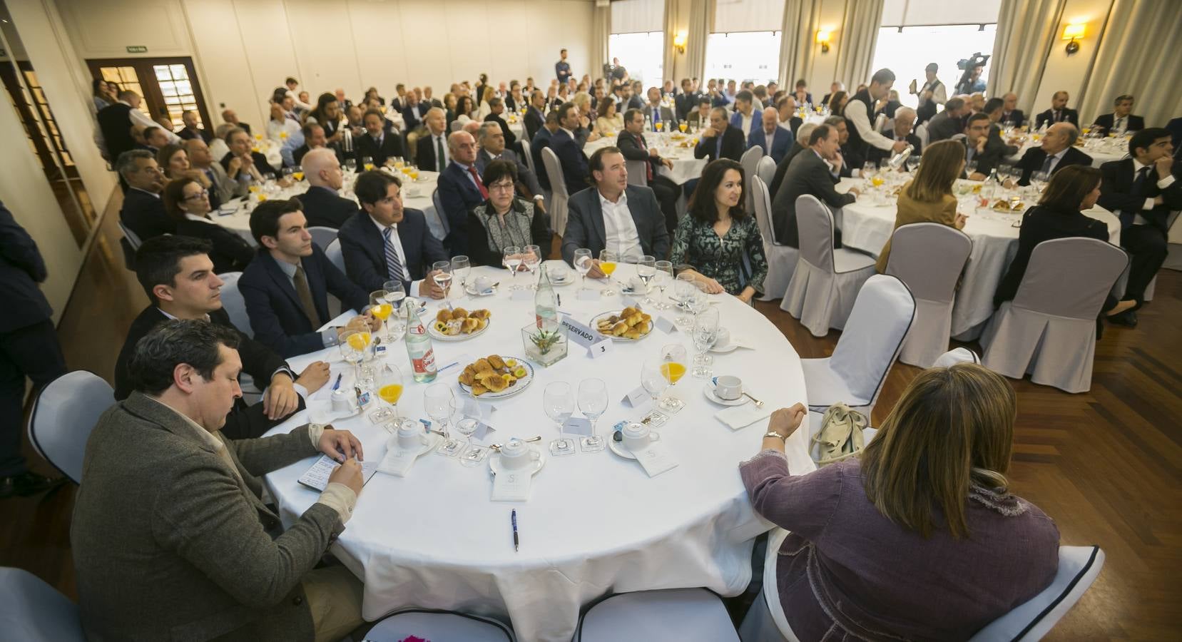 Rafael Pampillón, en el Foro Económico de El Diario Montañés
