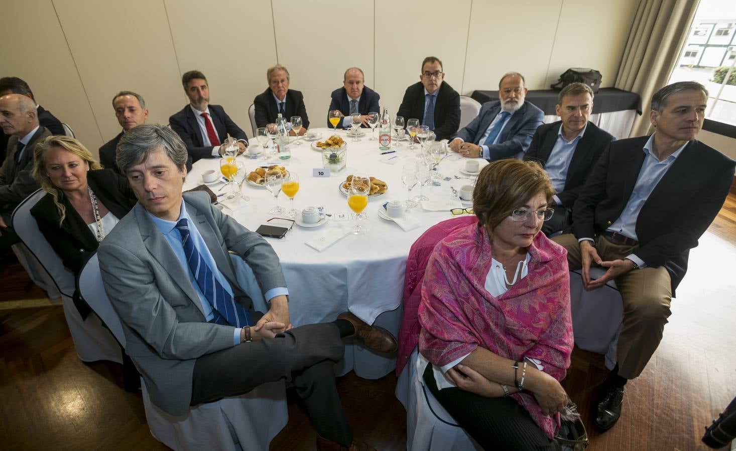 Rafael Pampillón, en el Foro Económico de El Diario Montañés