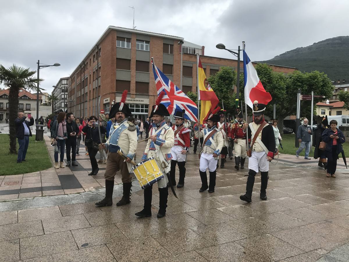 Las tropas francesas en Santoña
