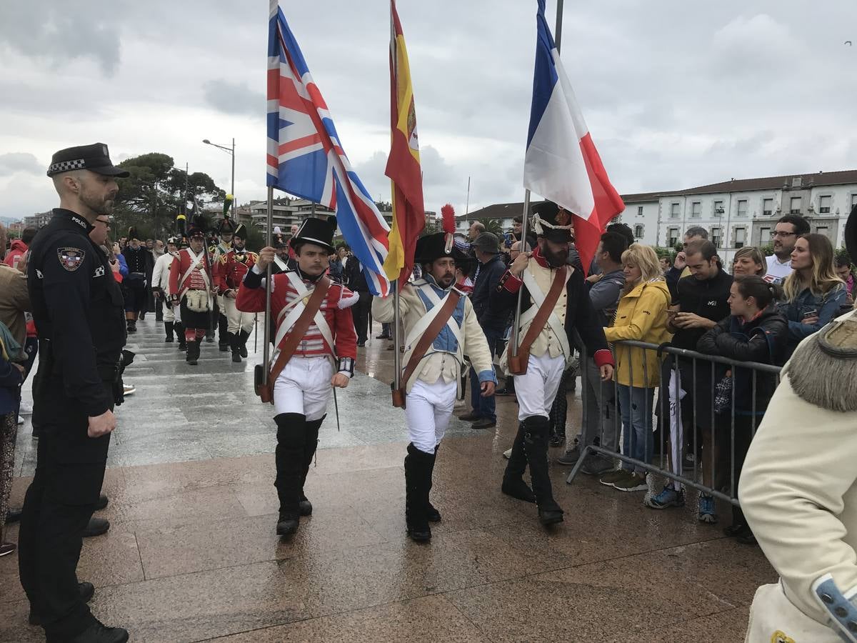 Las tropas francesas en Santoña