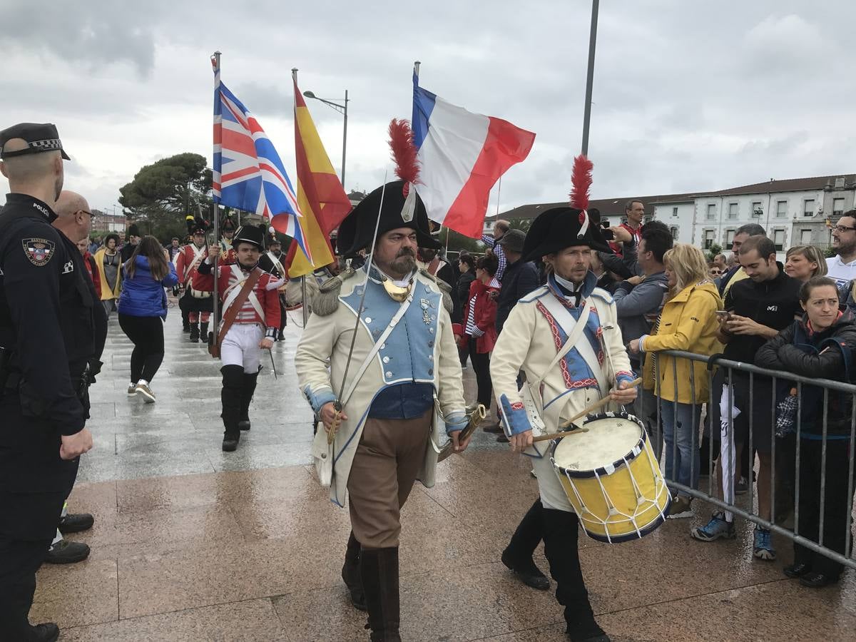 Las tropas francesas en Santoña