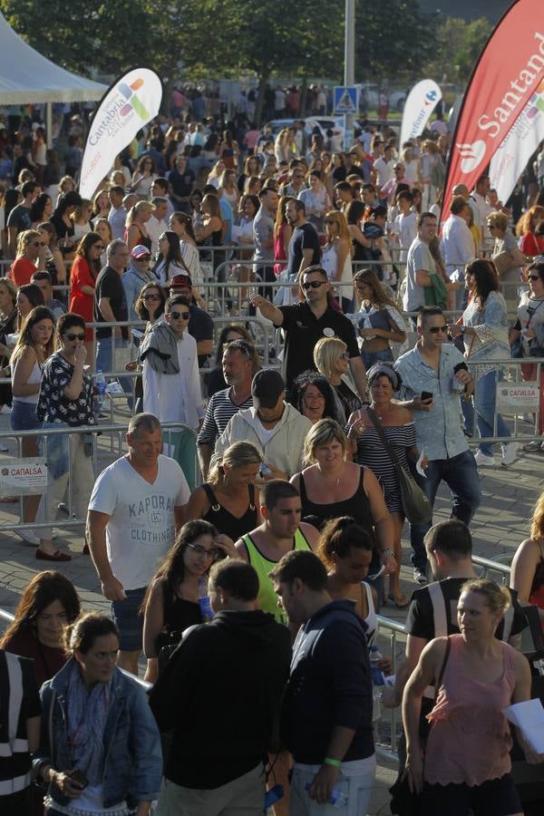 El Sardinero comienza a calentar motores para el concierto de Enrique Iglesias