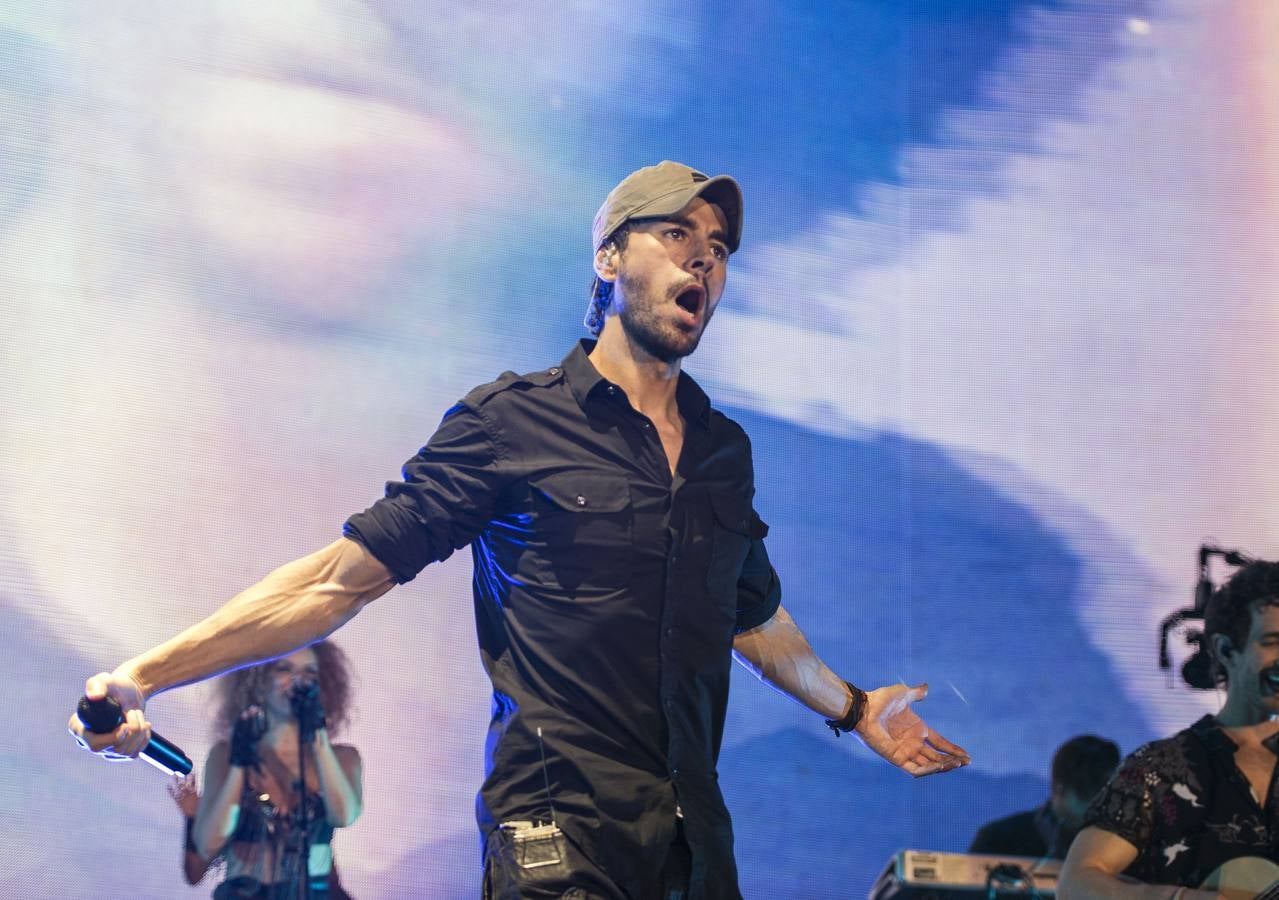 Enrique Iglesias llena El Sardinero