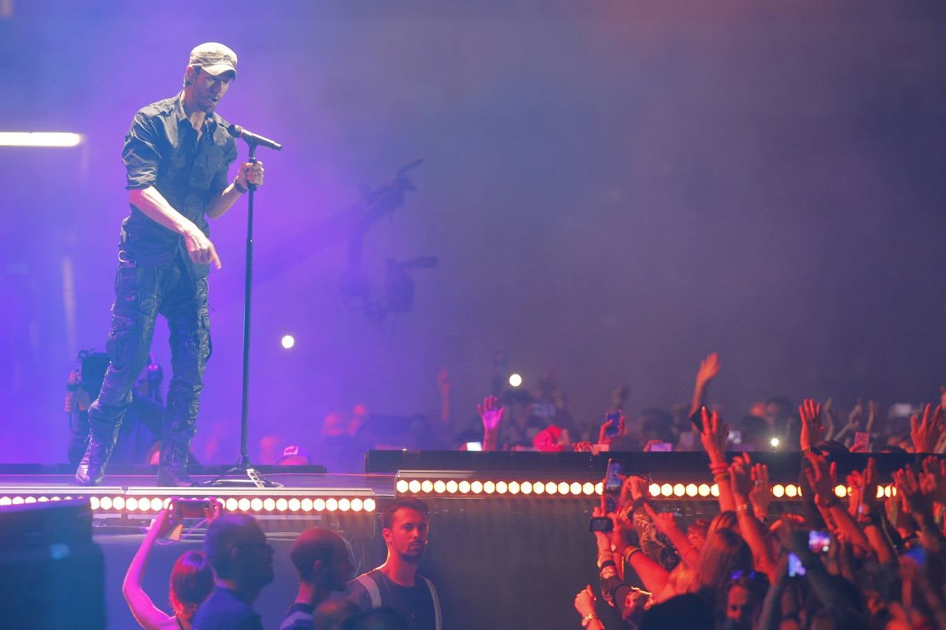 Enrique Iglesias llena El Sardinero