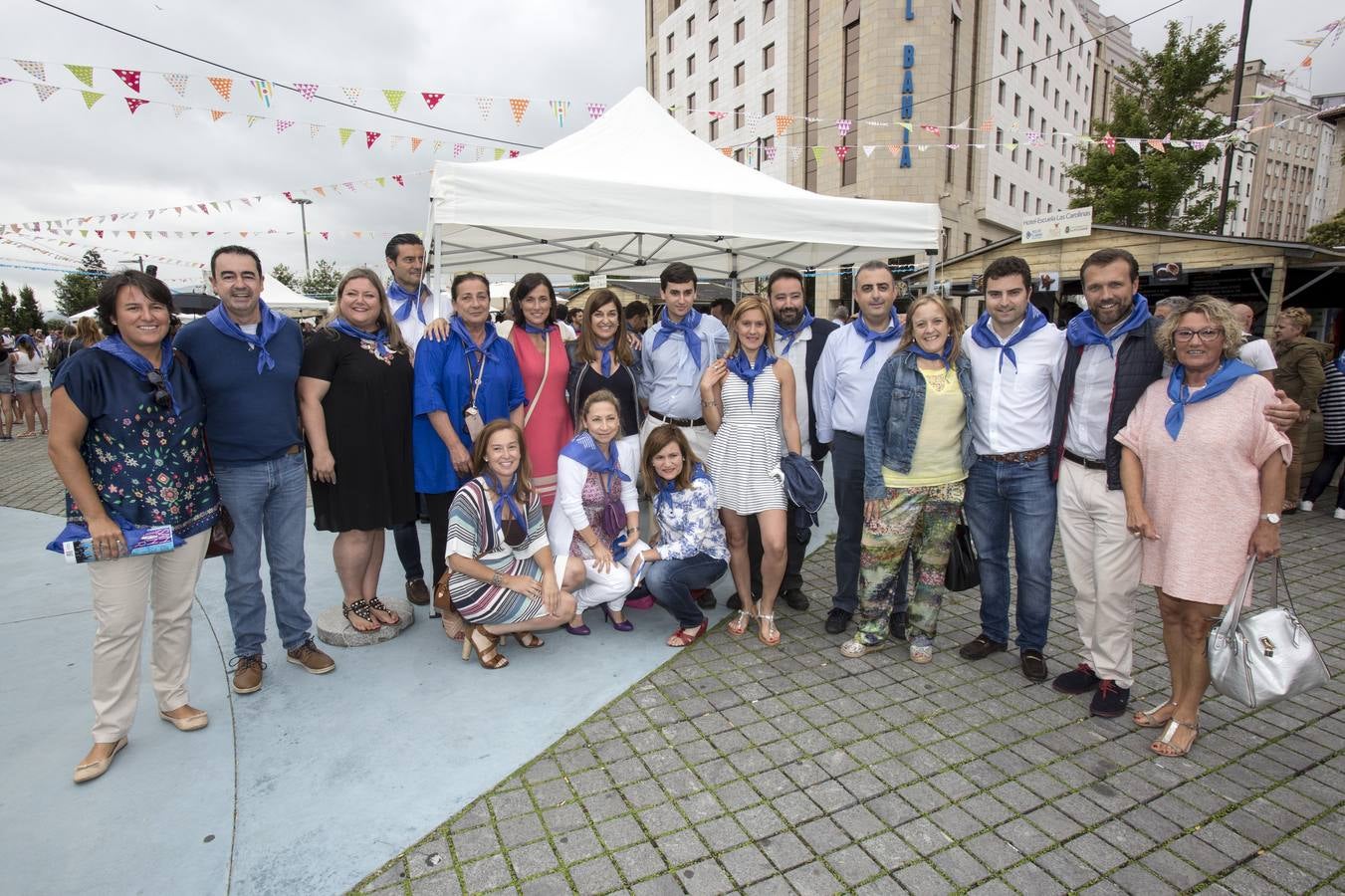 La apertura de las casetas, el chupinazo y el desfile forman parte de las fiestas de la Semana Grande de Santander